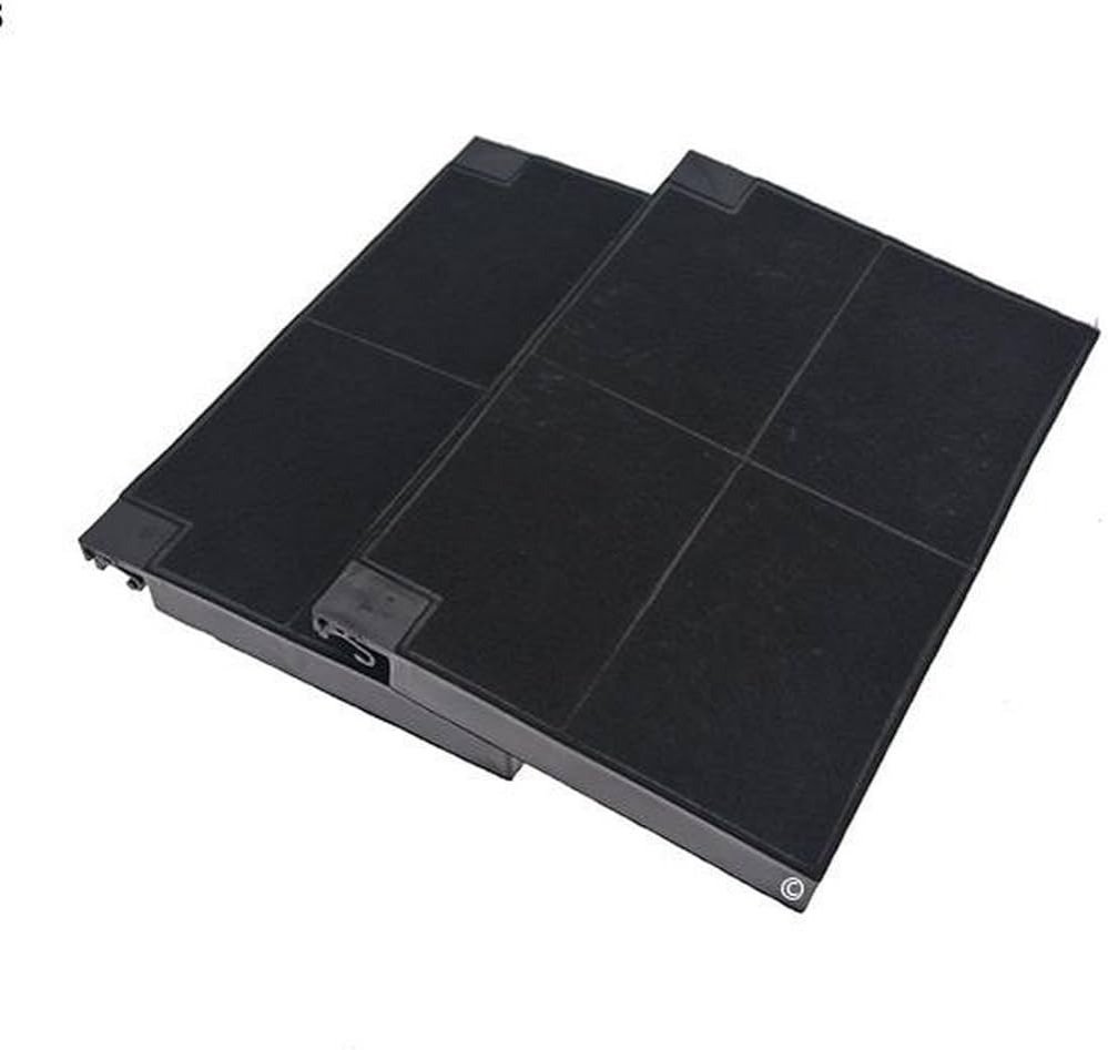 Brandt DeDietrich Cooker Hood 226 x 150 x 20mm Carbon Charcoal Filter Twin Pack Genuine